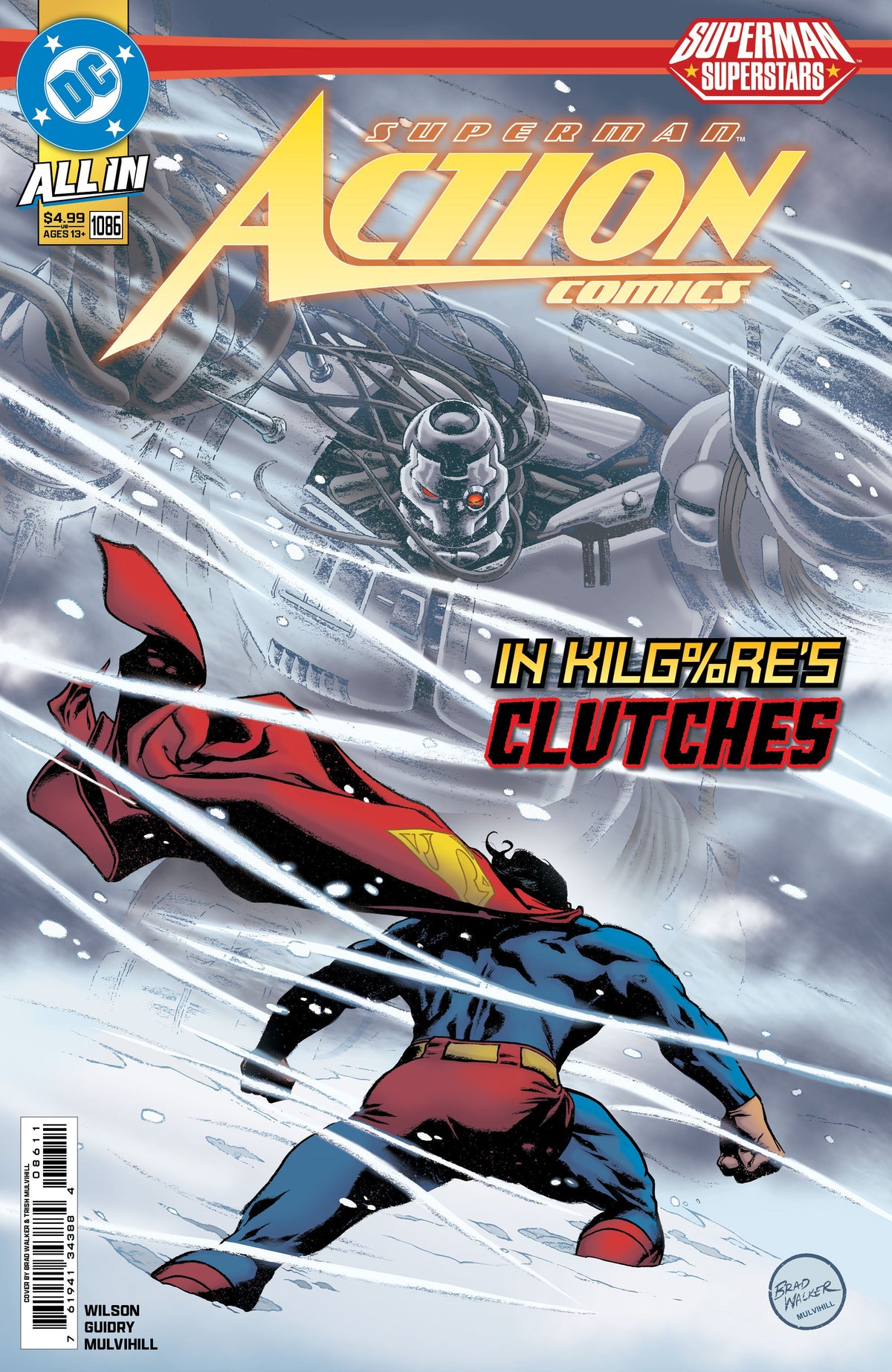 Superman Action Comics #1086 A Brad Walker G. Willow Wilson (05/14/2025) Dc