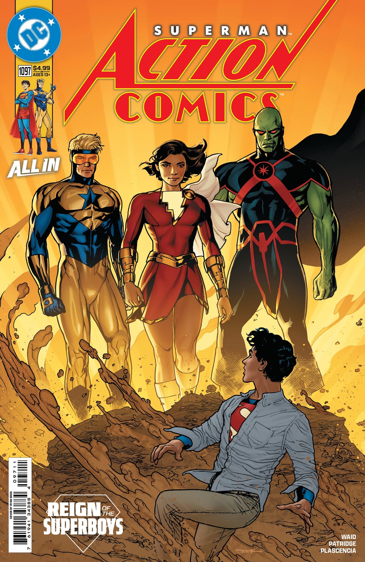 Action Comics #1097 A Ryan Sook (The Reign Of The Superboys) (04/08/2026) Dc