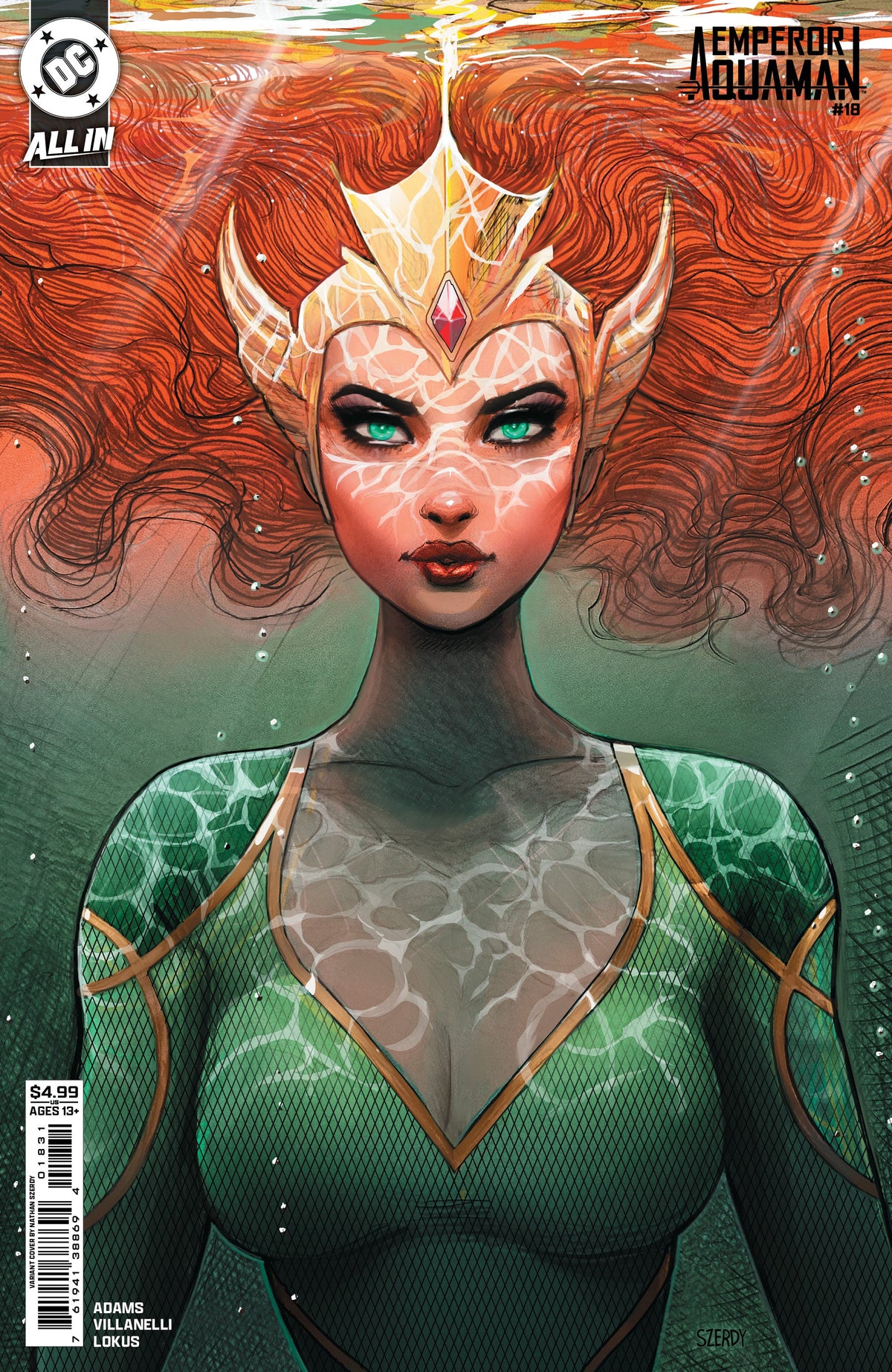 Emperor Aquaman #18 C Nathan Szerdy Variant (06/10/2026) Dc