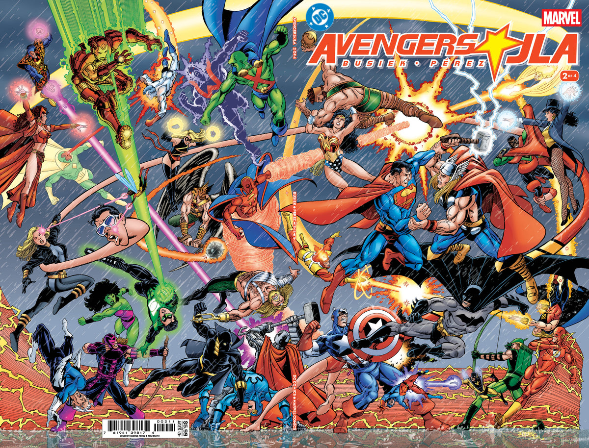 Avengers Jla #2 (Of 4) Facsimile Edition A George Perez (07/01/2026) Dc