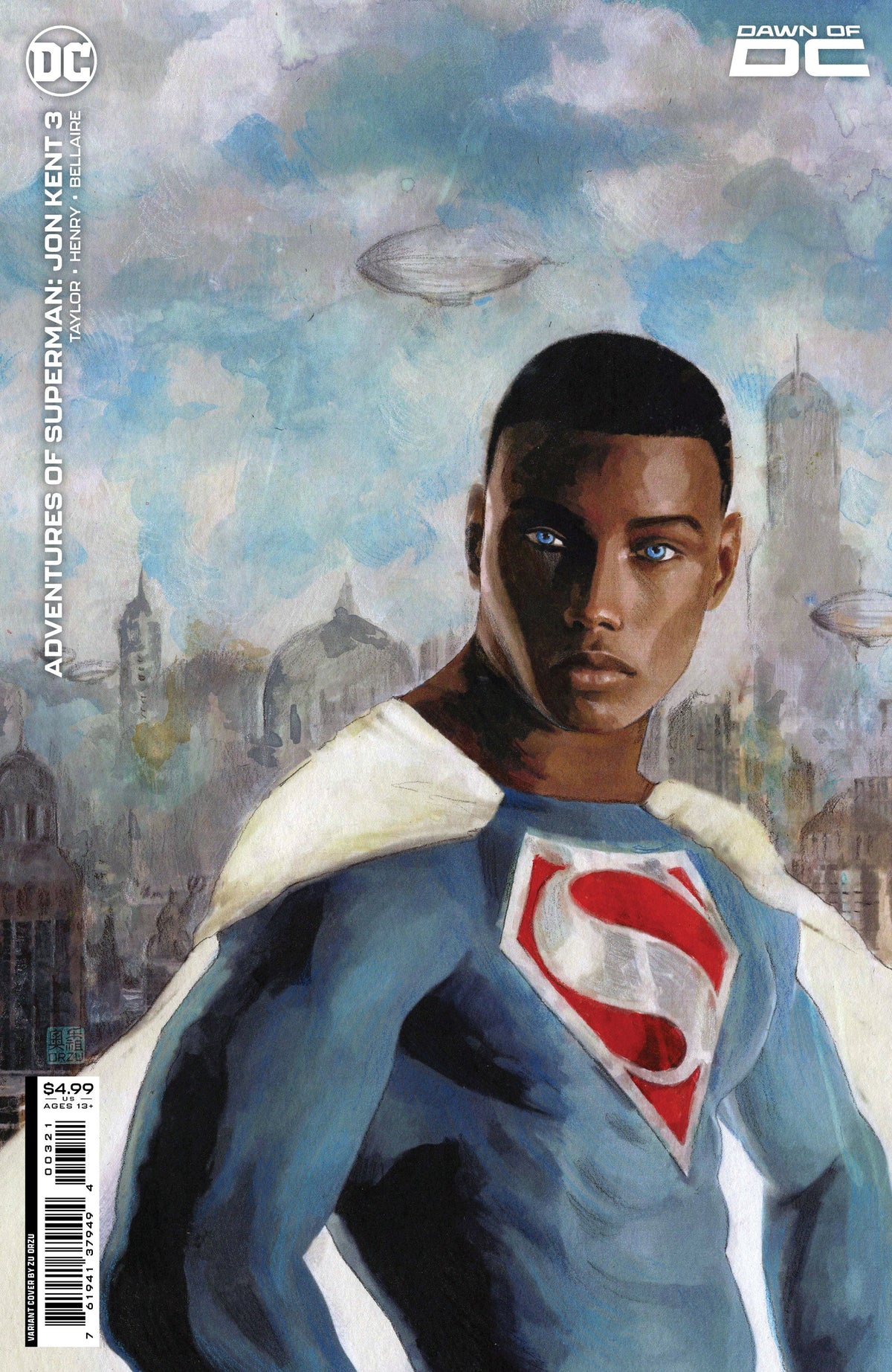 Adventures Of Superman Jon Kent #3 (Of 6) B Zu Orzu Card Stock Variant (05/02/2023) Dc