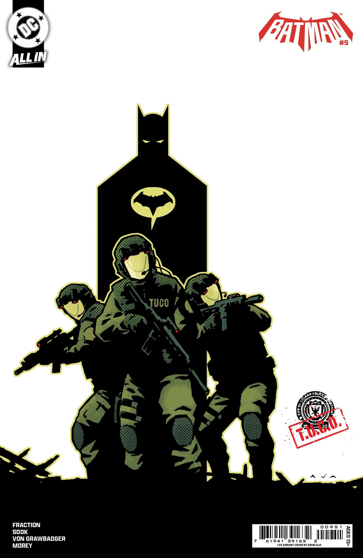 Batman #9 H 1:25 David Aja Variant (05/06/2026) Dc