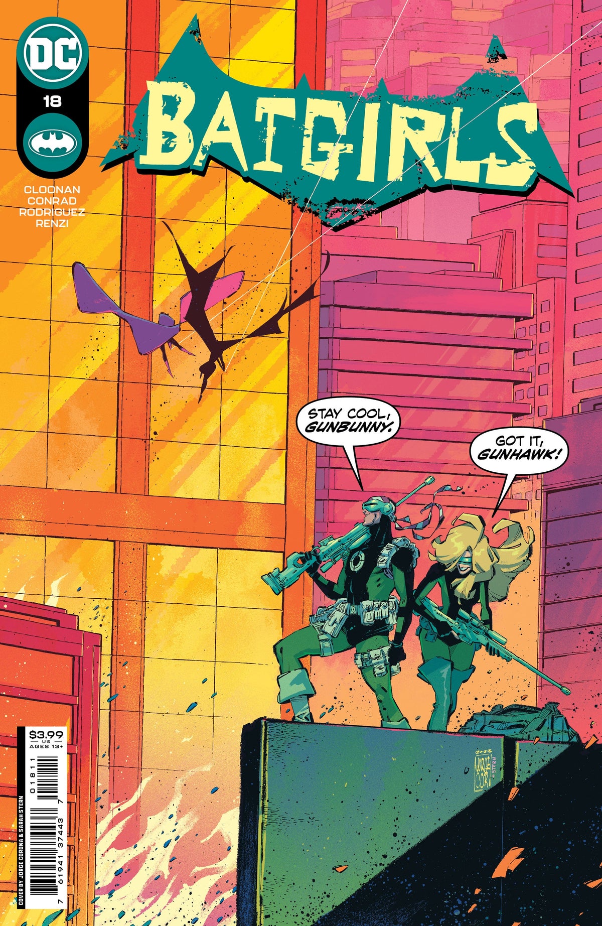 Batgirls #18 A Jorge Corona Becky Cloonan (05/16/2023) Dc