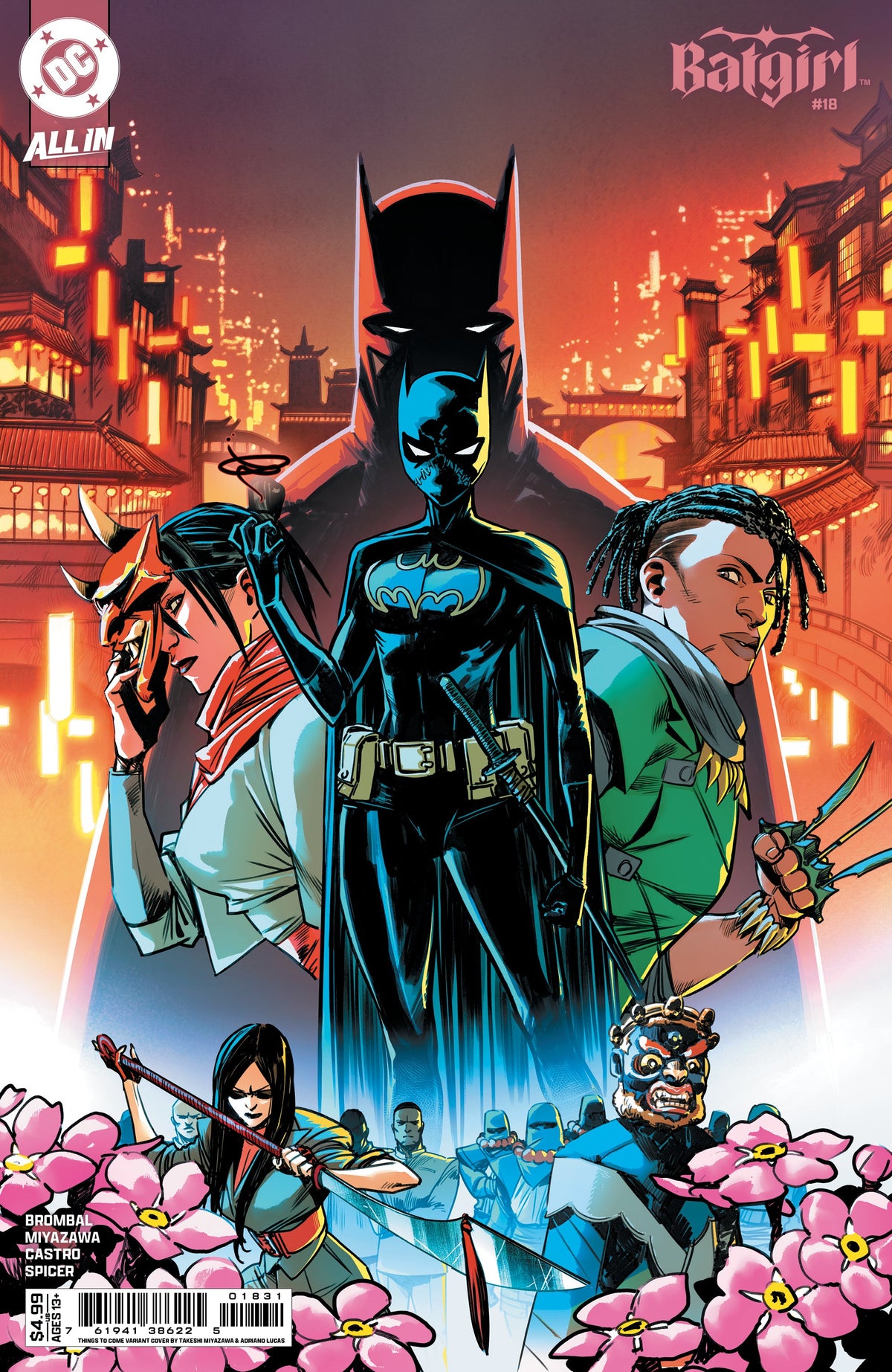 Batgirl #18 C Takeshi Miyazawa Things To Come Variant (04/01/2026) Dc