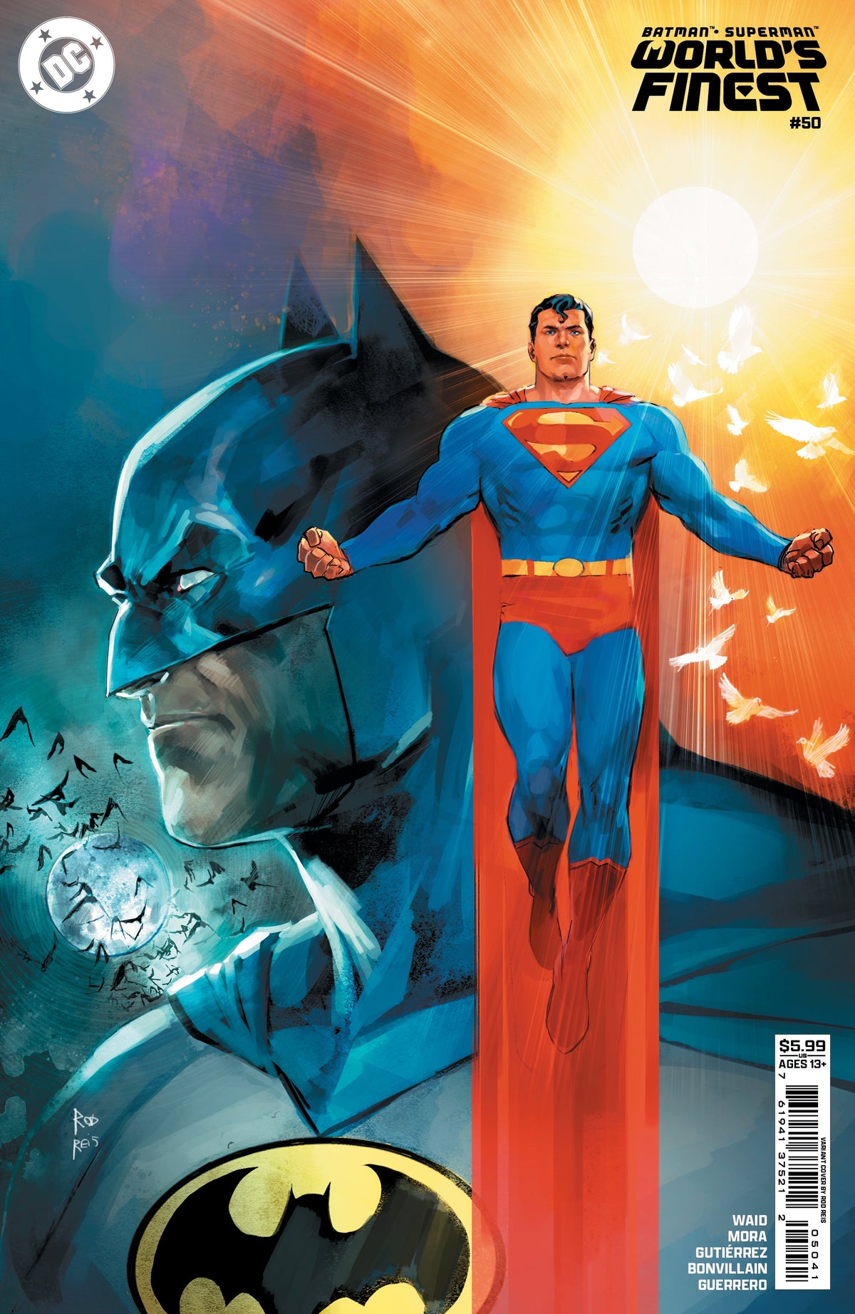 Batman Superman Worlds Finest #50 D Rod Reis Variant (04/01/2026) Dc