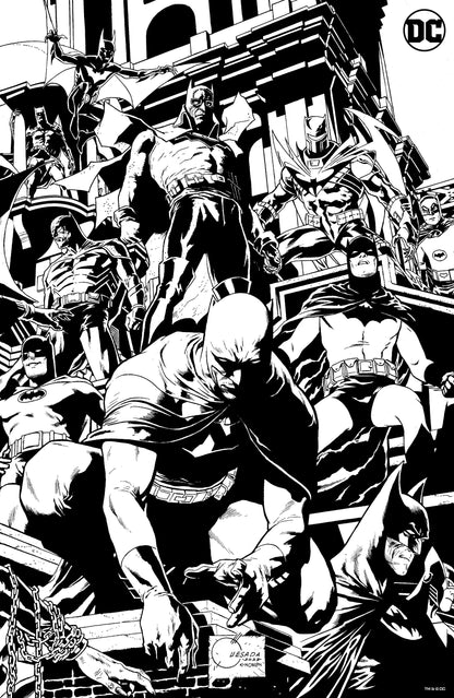 Batman #135 K 1:100 Joe Quesada Black & White Card Stock Variant (#900) (05/02/2023) Dc