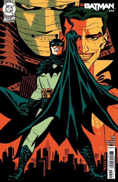 Batman #159 A1 Cover Set Of 9 1:25 1:50 1:100 (04/23/2025) Dc