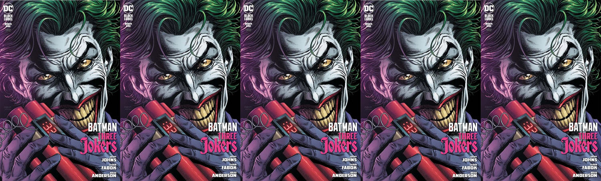 Batman Three Jokers #1 Premium C Jason Fabok Bomb Variant Geoff Johns (08/26/2020) DC