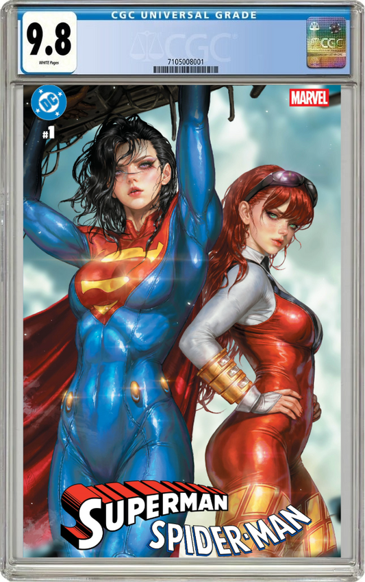Dc Marvel Superman Spider-Man #1 (One Shot) Kyuyong Eom Trade Variant (03/25/2026) Dc CGC 9.8