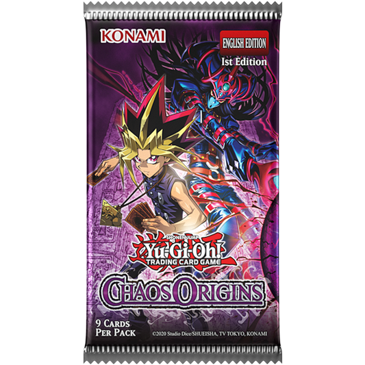 Yu-Gi-Oh! TCG Chaos Origins Booster Pack (1st Edition)