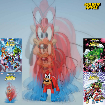 Marvel & Disney What If...? Mickey & Friends Became The Avengers #1 A1 Cover Set 7 1:50 1:100 (03/05/2025) Marvel
