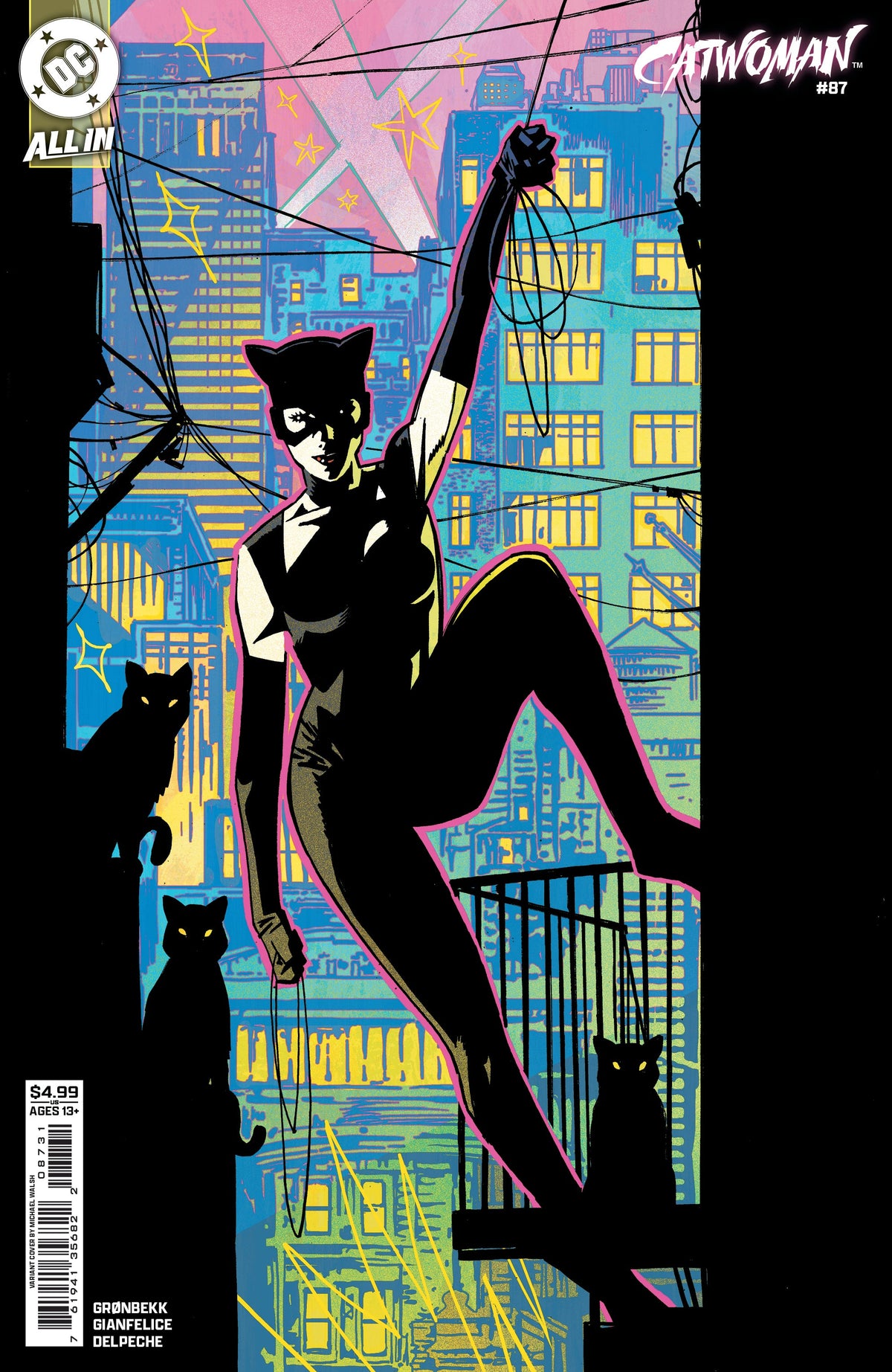 Catwoman #87 C Michael Walsh Variant (05/20/2026) Dc