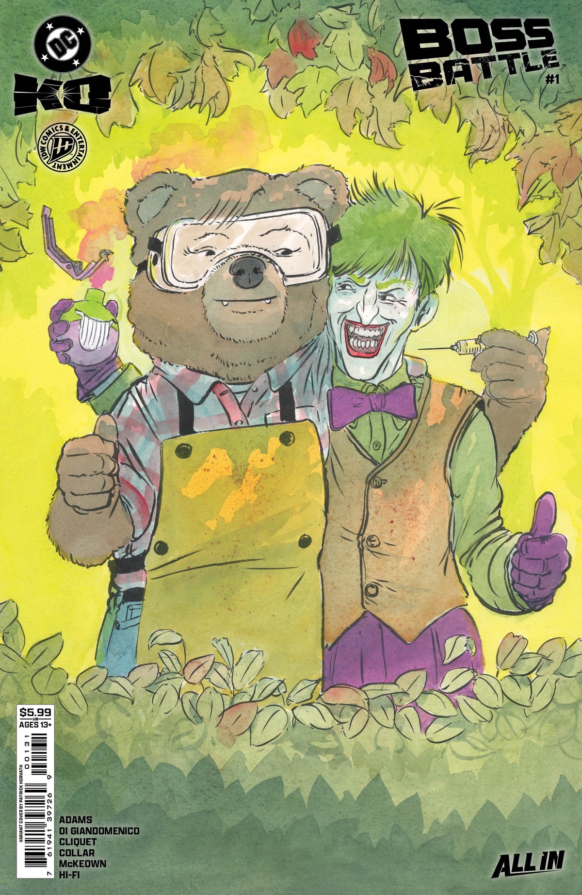 Dc K.O. Boss Battle #1 (One Shot) C Patrick Horvath Variant (02/04/2026) Dc