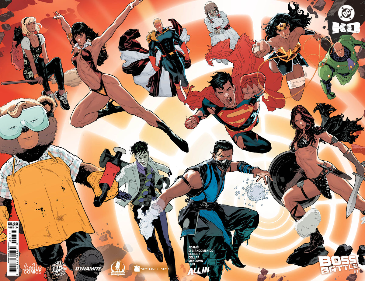 Dc K.O. Boss Battle #1 (One Shot) E Jeff Spokes Wraparound Variant (02/04/2026) Dc
