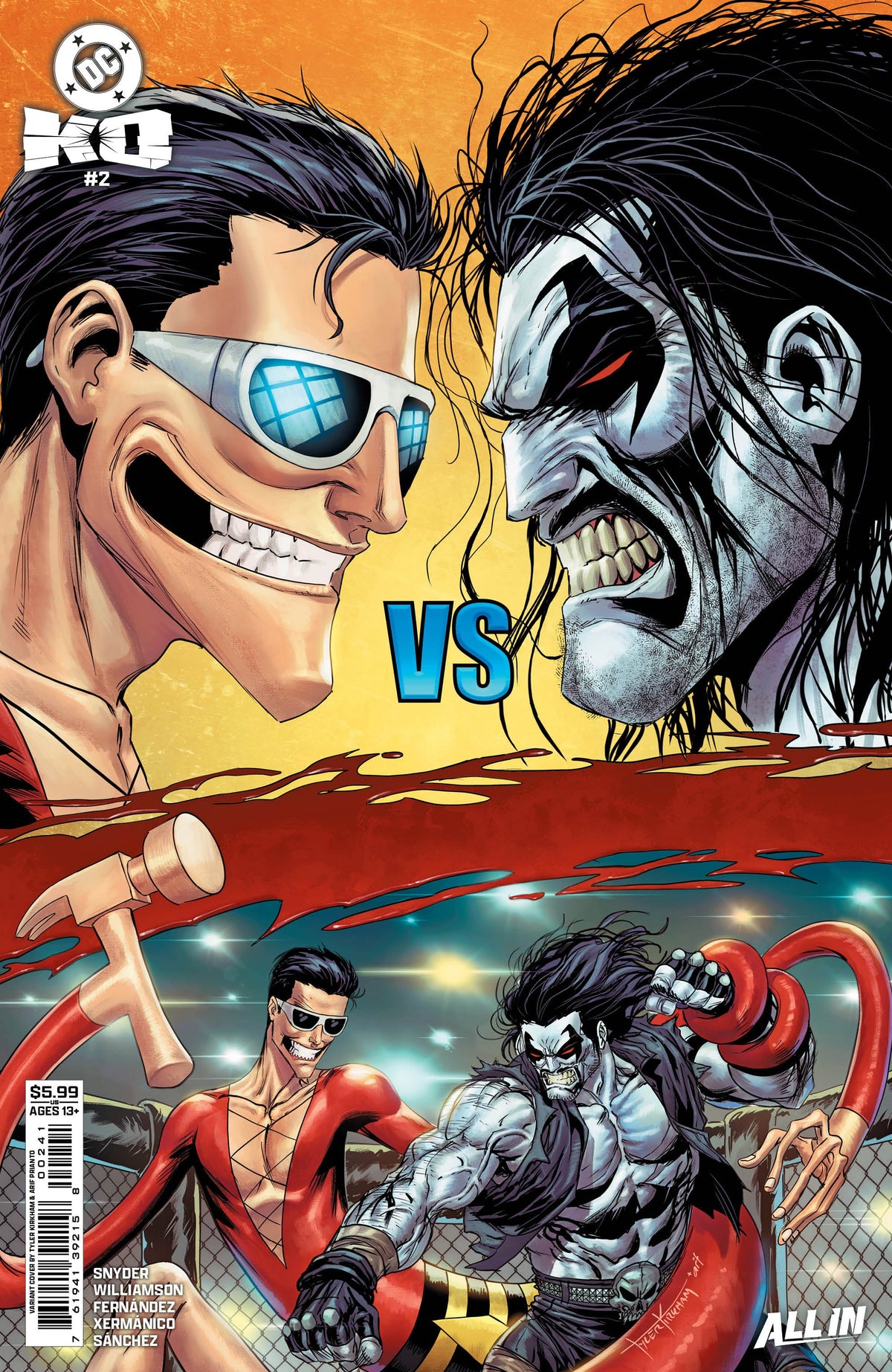 Dc K.O. #2 (Of 4) D Tyler Kirkham Variant (11/26/2025) Dc