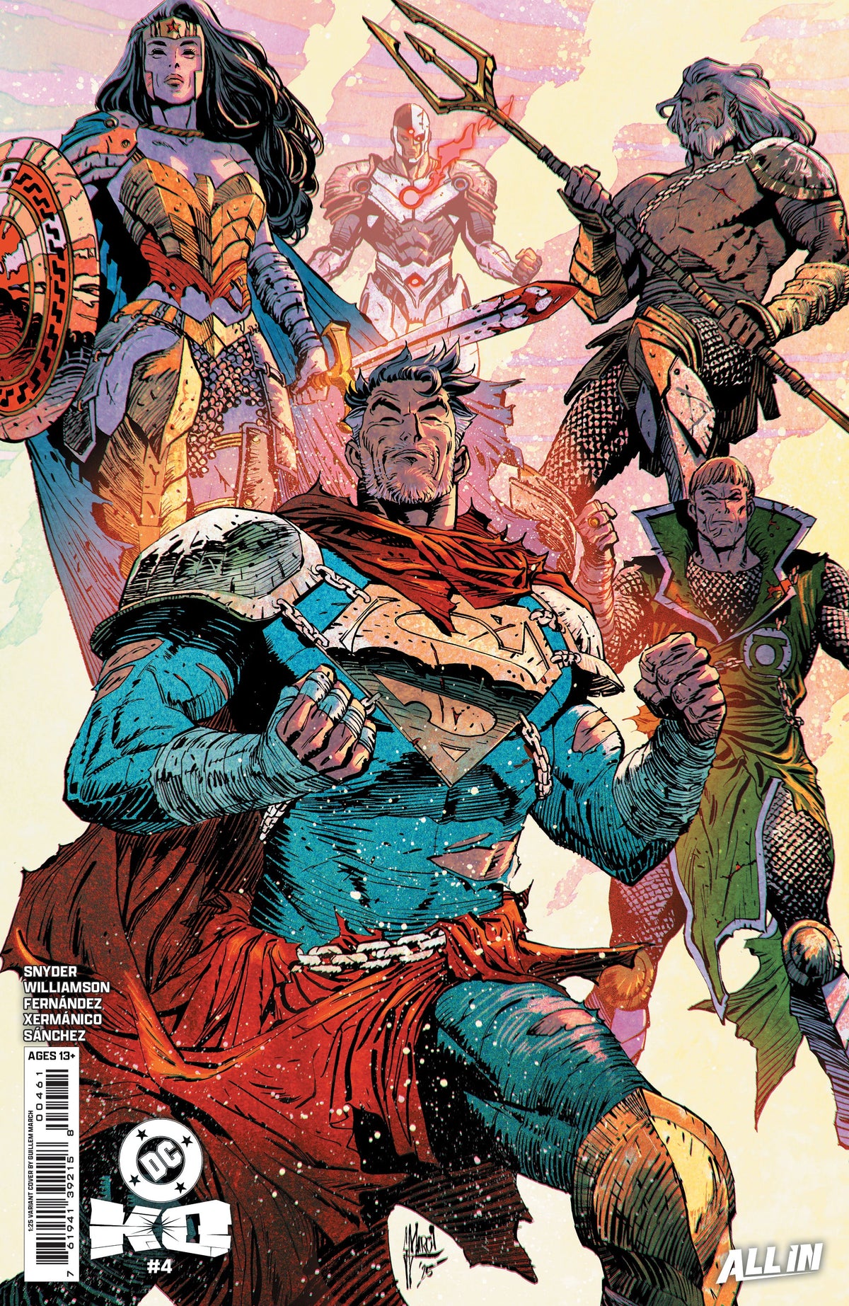 Dc K.O. #4 (Of 5) K 1:25 Guillem March Variant (02/11/2026) Dc