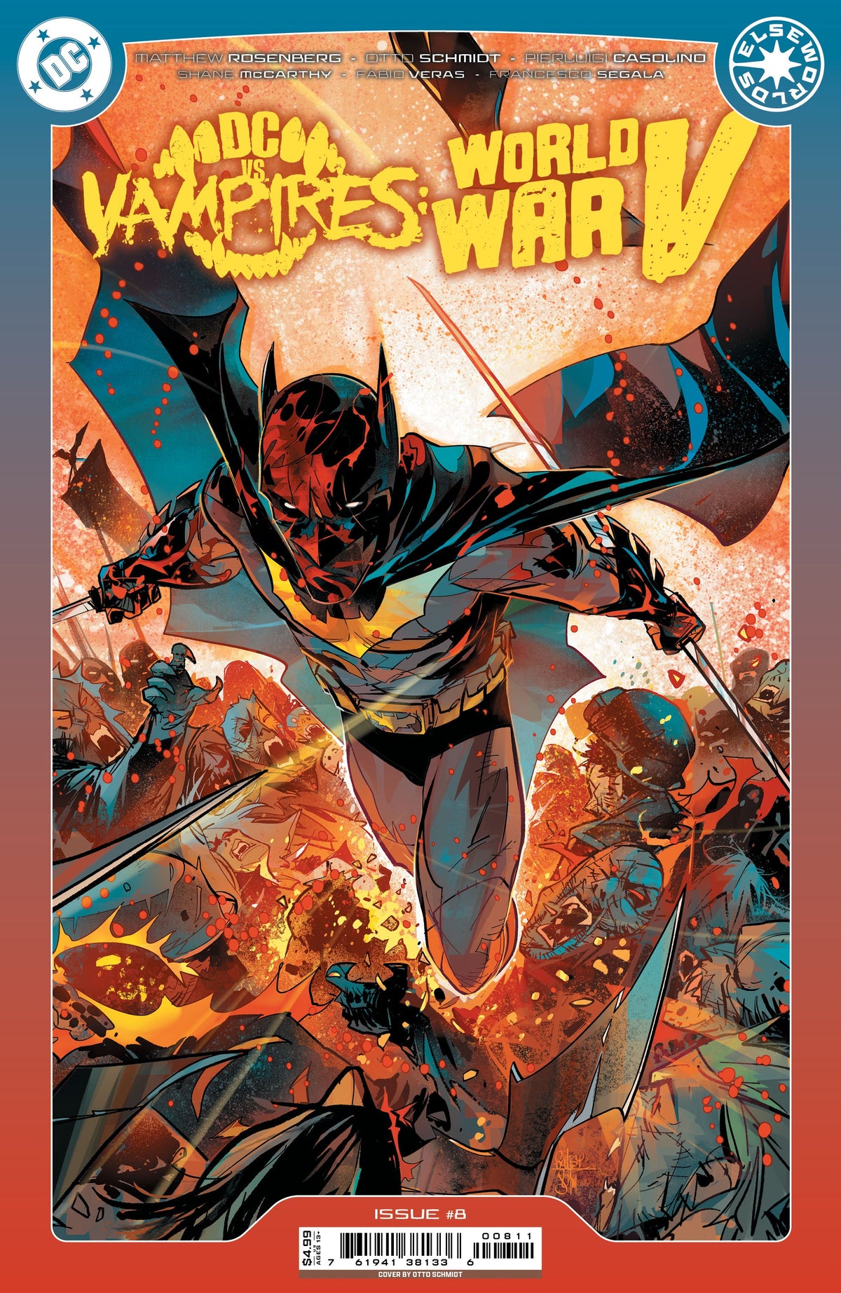 Dc Vs Vampires World War V #8 (Of 12) A Otto Schmidt Matthew Rosenberg (04/09/2025) Dc