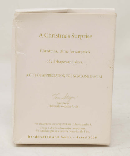 Hallmark Keepsake Ornament A Christmas Surprise VIP Stocking Tree 2008 NIB