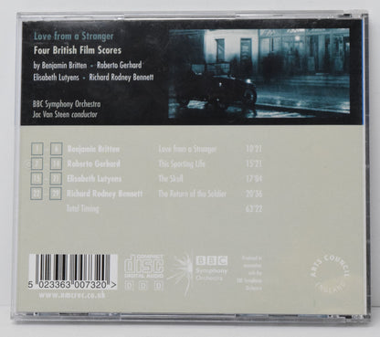 Love From A Stranger Soundtrack CD Benjamin Britten NMC