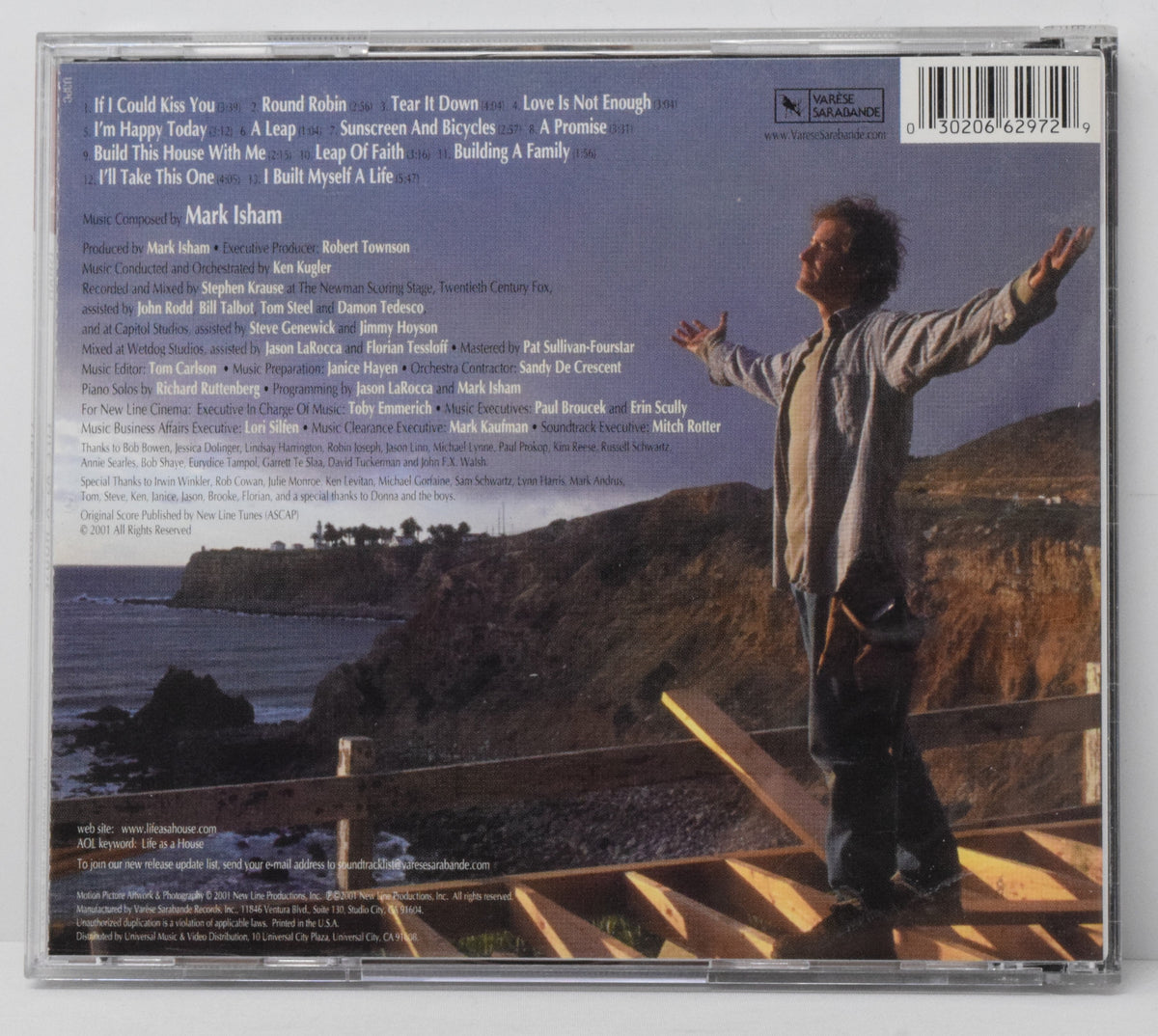 Life As A House Soundtrack CD Mark Isham Varese