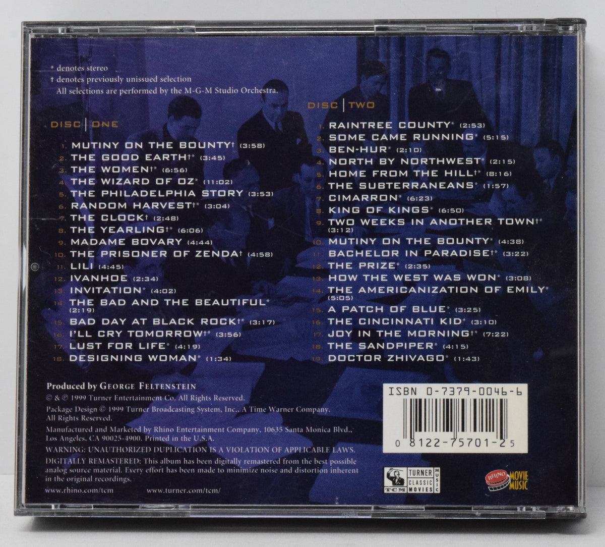 The Lions Roar Classic MGM Film Scores Soundtrack CD 1935 to 1965