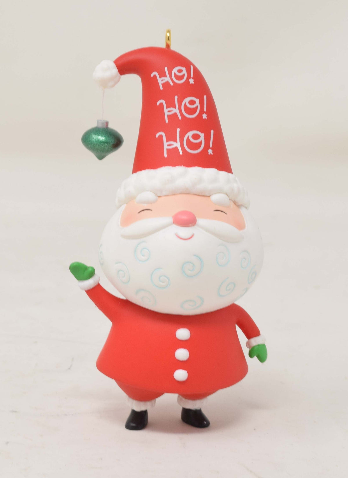 Hallmark Keepsake Ornament Santa Claus Sant-astic Greetings Christmas Tree 2010 NIB