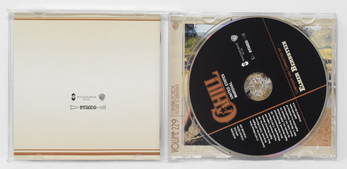 Cahill United States Marshal Soundtrack CD Elmer Bernstein Intrada