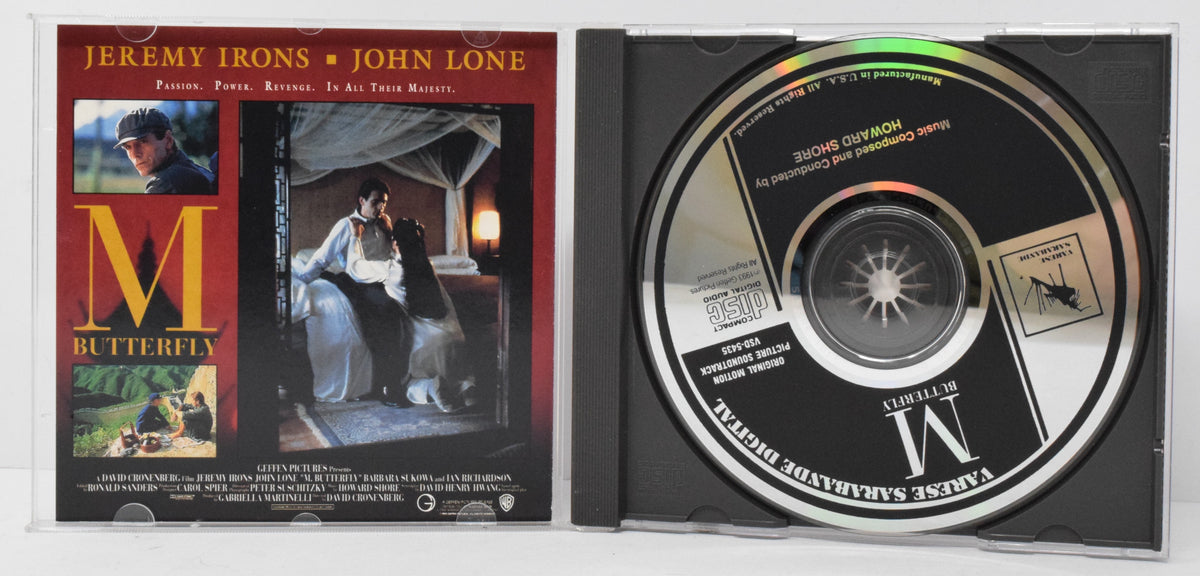 M Butterfly Soundtrack CD Howard Shore Varese