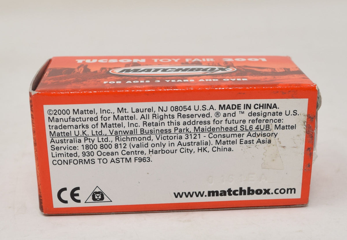 Matchbox Toy Fair 2001 Tucson Wrecker Truck Mattel NIB