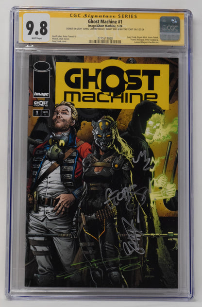 Ghost Machine (One Shot) A Gary Frank SIGNED Geoff Johns (01/24/2024) Image