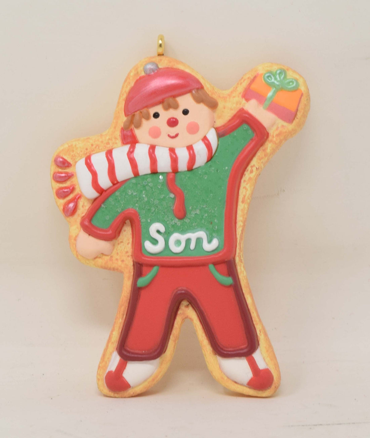 Hallmark Keepsake Ornament Son Cookie Gingerbread Christmas Tree 2007 NIB
