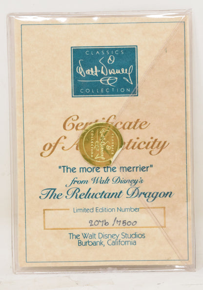 Walt Disney Collection Reluctant Dragon More The Merrier Statue