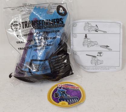 Transformers RID Thunderhoof Tractor Happy Meal Toy 2016 MOC New