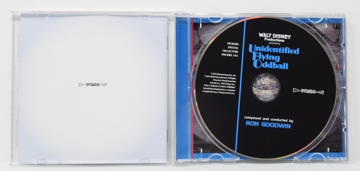 Unidentified Flying Oddball Soundtrack CD Ron Goodwin