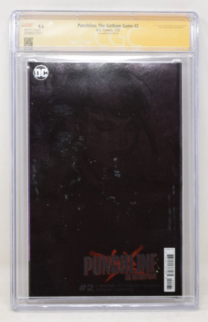 Punchline: The Gotham Game #2 1:100 Foil Sozomaika CGC SS 9.6
