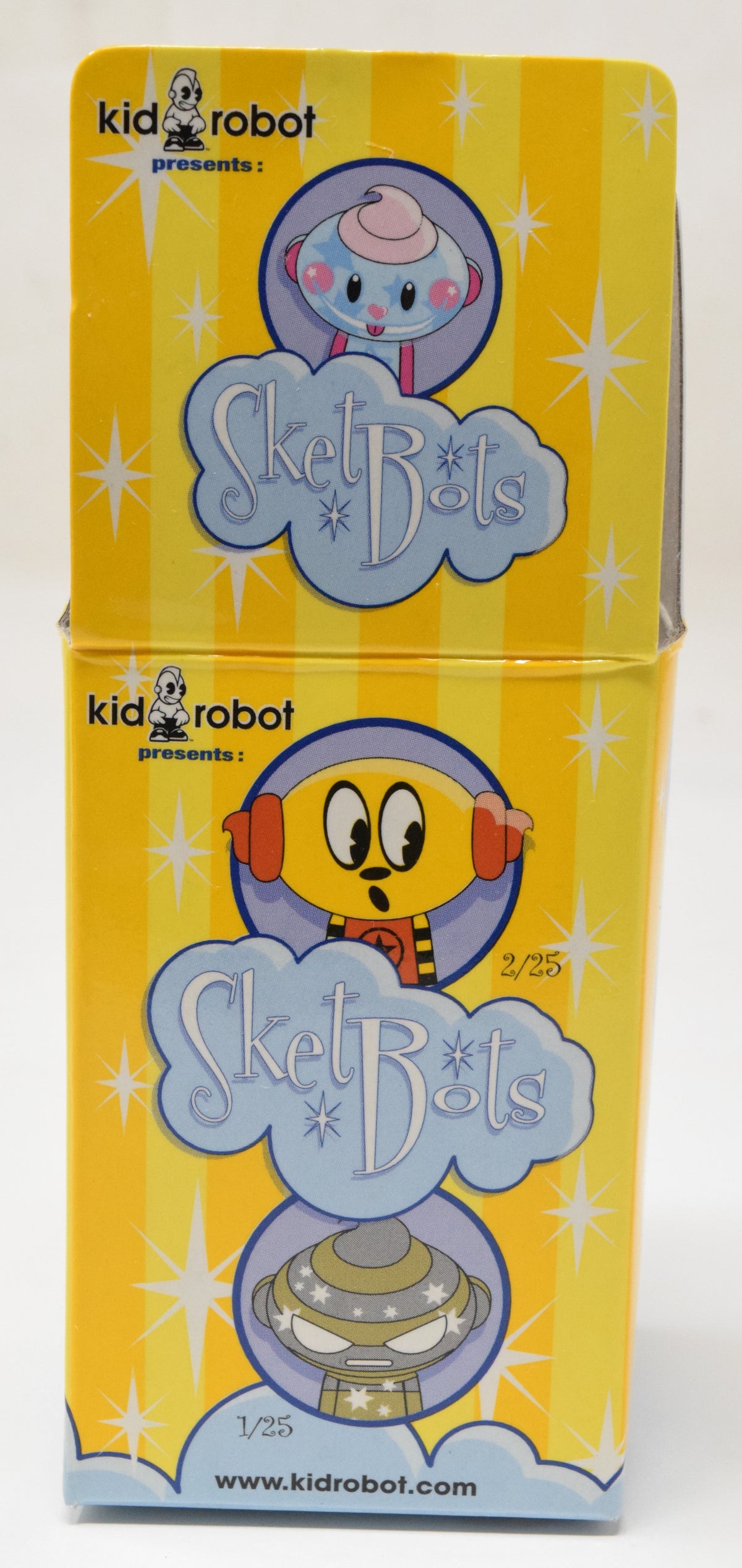 Kidrobot Sketbots Silver Devil Mystery Chase Vinyl Figure