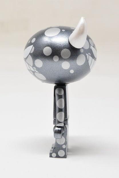 Kidrobot Sketbots Silver Devil Mystery Chase Vinyl Figure