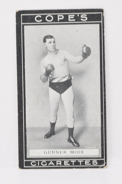 Gunner Moir #15 Cope Bros Co Boxer Boxing Trading Card 1915