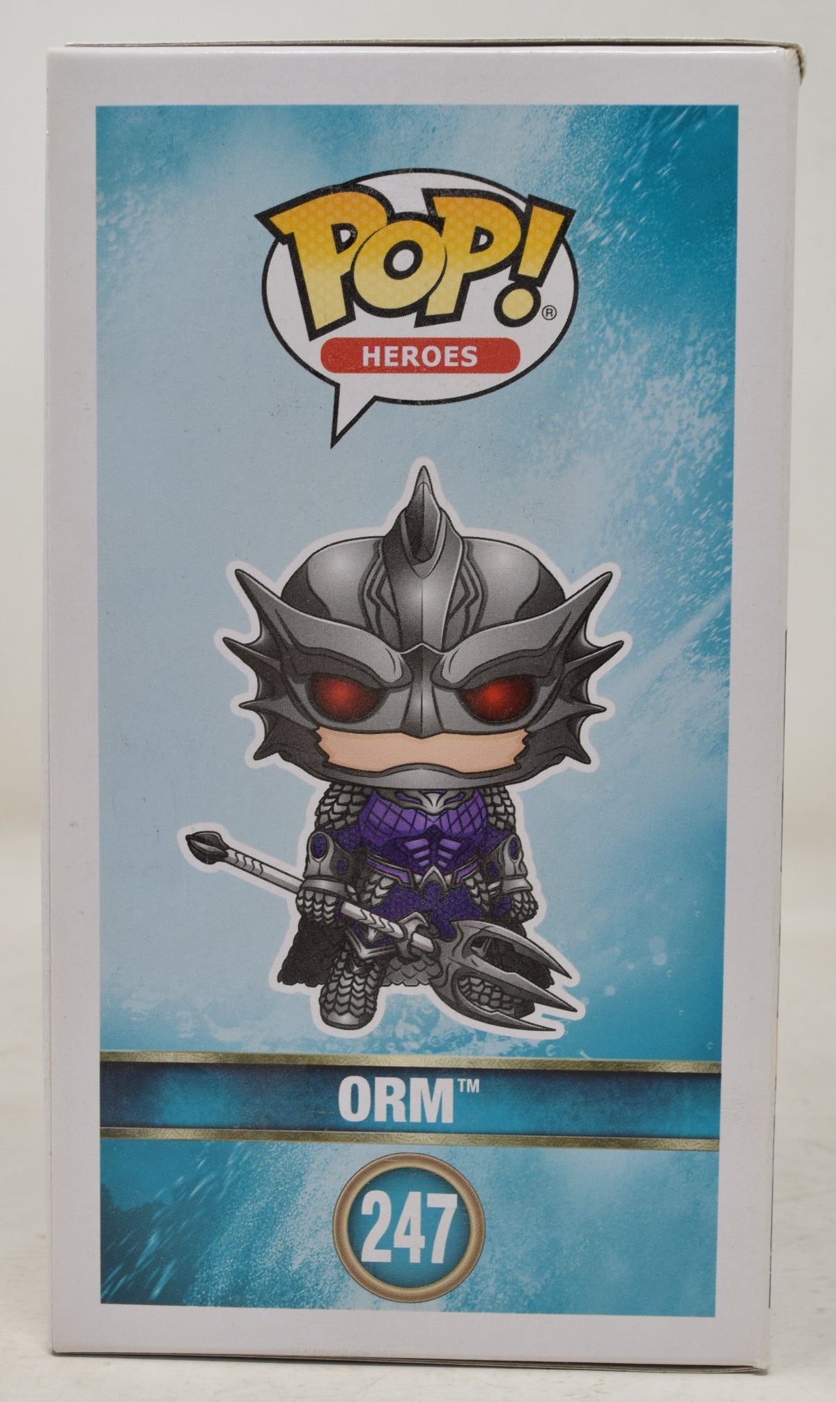 Aquaman ORM 247 Funko Pop Heroes Vinyl Figure NIB