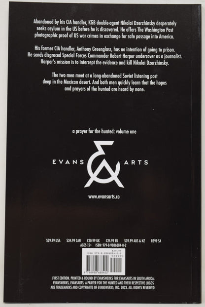A Prayer For The Hunted Vol 1 TPB 2023 Signed 2x Jason R Moore Justin Evans
