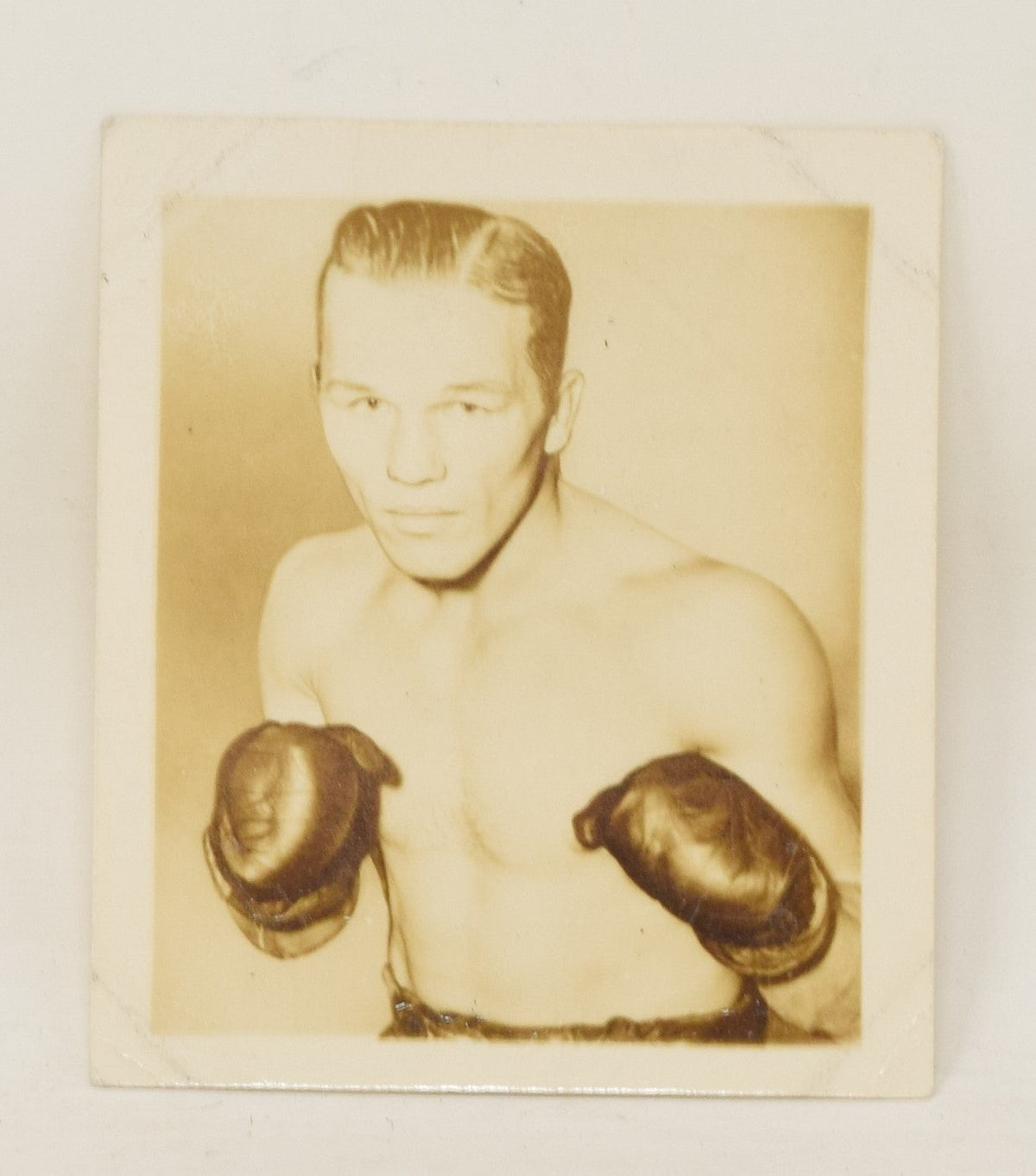 Tony Zale Boxer Boxing Middleweight Champion 1948 Kelloggs PEP Photo
