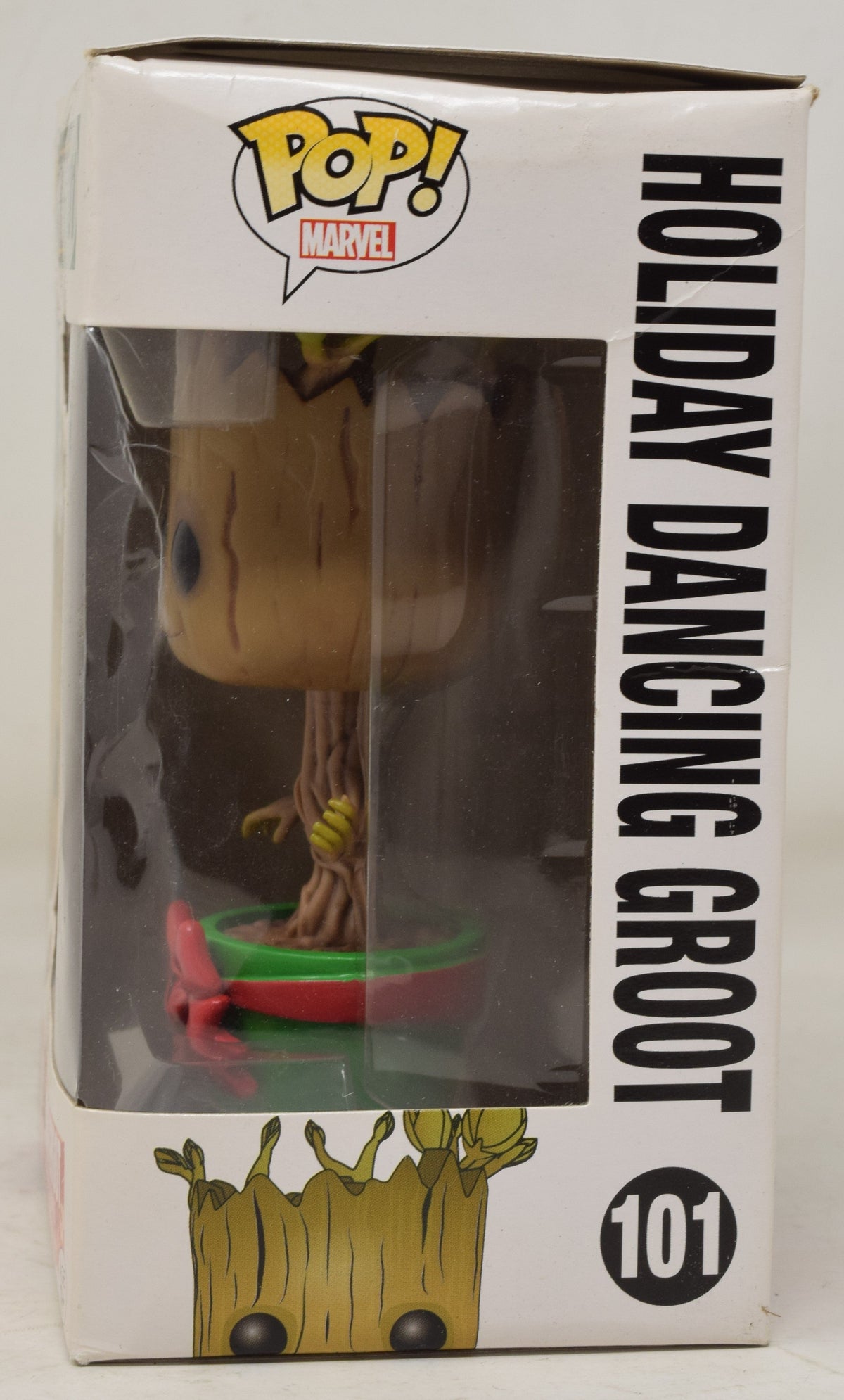 Guardians of the Galaxy Holiday Dancing Groot 101 Funko Pop Marvel NIB