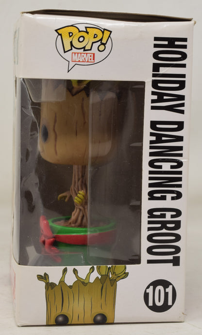 Guardians of the Galaxy Holiday Dancing Groot 101 Funko Pop Marvel NIB