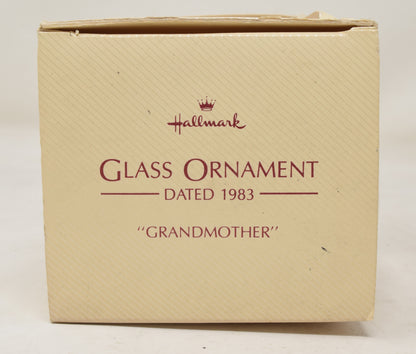 Hallmark Ornament Grandmother Christmas Tree 1983 NIB