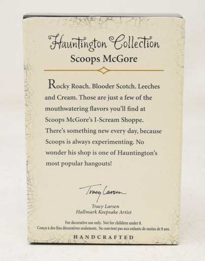 Hallmark Ornament Huntington Collection Scoops McGore Halloween Christmas 2005 NIB