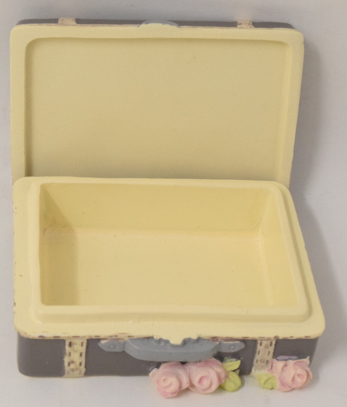 Pretty As A Picture Trunk Risers Trinket Box Figurine Kim Anderson 1998 NIB New