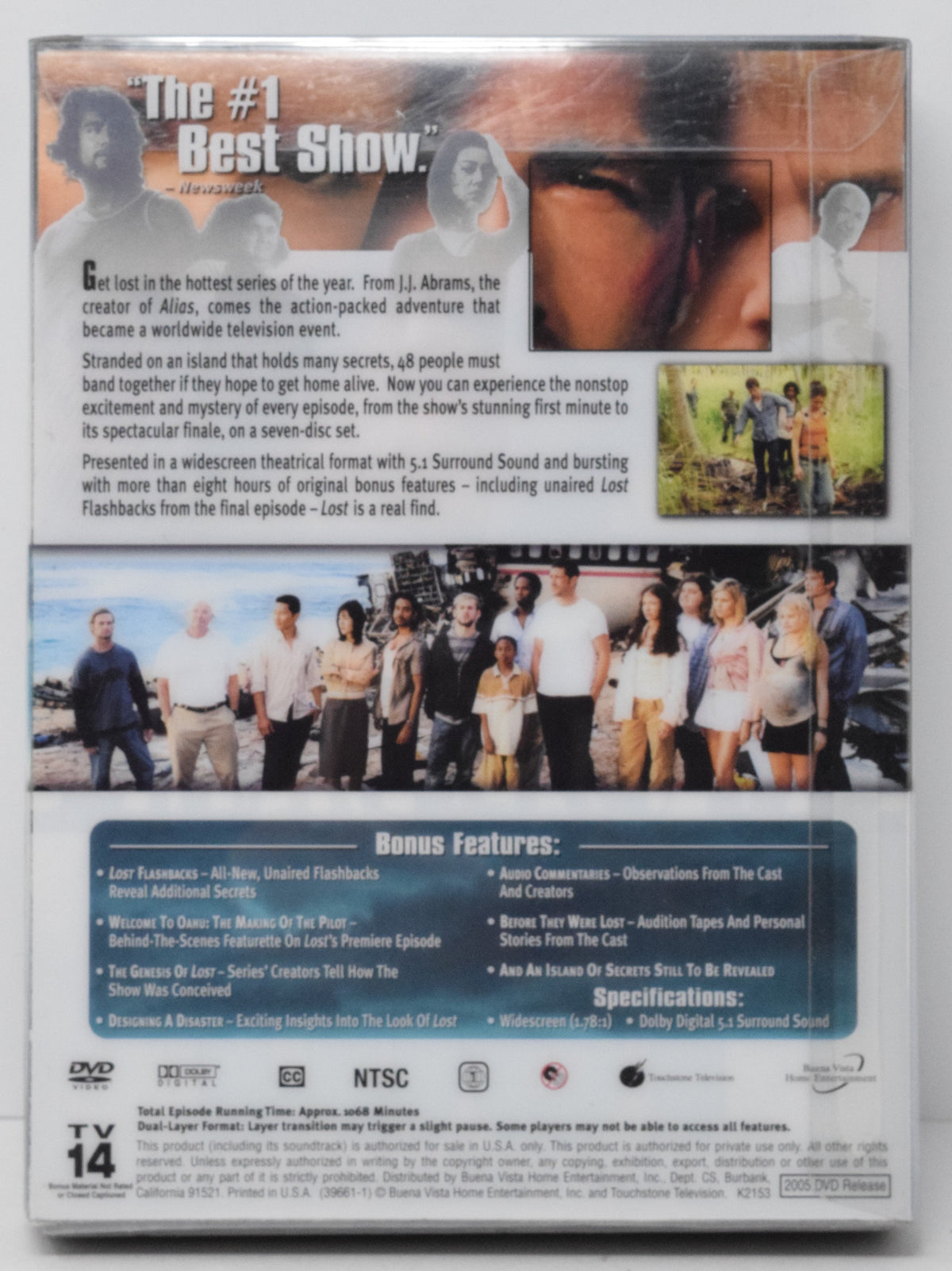 Lost DVD The Complete First Season 1