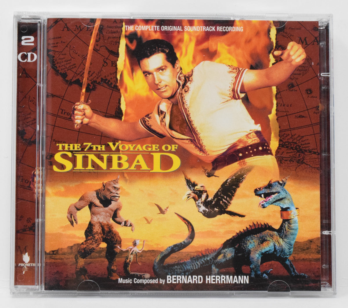 The 7th Voyage Of Sinbad Soundtrack CD Bernard Herrmann 2 Disc