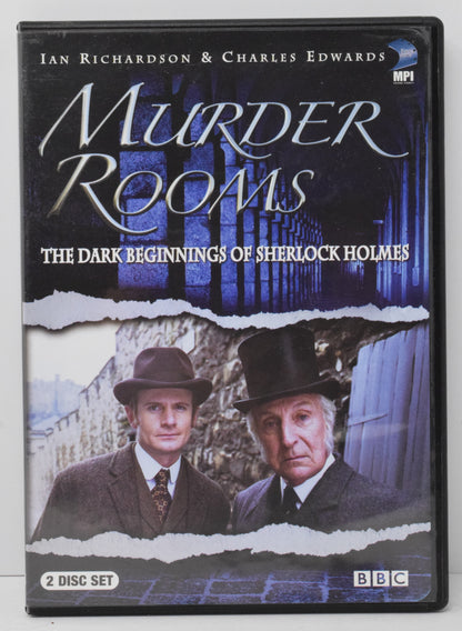 Murder Rooms DVD The Dark Beginnings of Sherlock Holmes 2 Disc Set