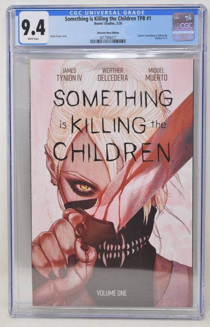 Something Is Killing The Children TPB 1 Boom 2020 CGC 9.4 Jenny Frison Variant